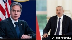 ԱՄՆ պետքարտուղար Էնթոնի Բլինքեն, Ադրբեջանի նախագահ Իլհամ Ալիև, արխիվ