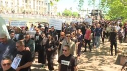 „Не умираме од несреќи, умираме од корупција“ - Марш во Скопје за одговорност за трагедијата во Кочани