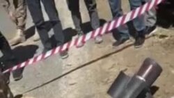 Օտարերկրյա դիվանագետները նկարահանում են հրթիռը, որն ադրբեջանցիներն արձակել են Ջերմուկի ճանապարհի ուղղությամբ 
