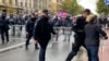 Intervencija policije tokom Europrajda, Beograd, 17. septembar 2022.