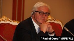 Действующий председатель ОБСЕ, министр иностранных дел Германии Франк-Вальтер Штайнмайер (архив)