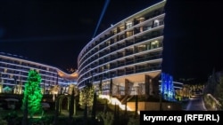 Готель «Мрія», де проводили презентацію кримського офісу «Культурно-освітнього центру Молдови»