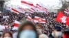 Під час Маршу нової Білорусі. Мінськ, 23 серпня 2020 року 