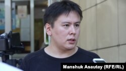 Казахстанский активист Жанболат Мамай.