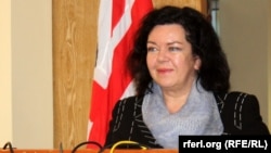 Britain's ambassador to the UN, Karen Pierce, assails Russia over the nerve-agent attack. (file photo)