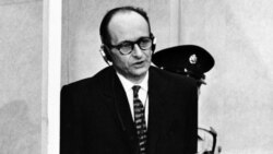 Адольф Айхман на суді в Єрусалимі, 1961 рік