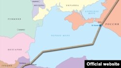 "Төркия агымы" проекты харитасы