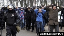 Протест в России в поддержку Алексея Навального, 31 января 2021 года