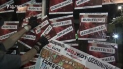 Protest u Beogradu: 'Krajnje je vreme budite (se) uzbunjivači'