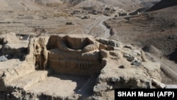 آثار تاریخی به دست آمده از ساحه معدن مس عینک لوگر