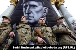 Акція у річницю смерті Романа Шушкевича в Києві, 5 березня 2017 року