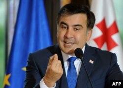 Mikheil Saakashvili was president of Georgia from 2008 to 2013. (file photo)