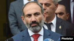 Armenian Prime Minister Nikol Pashinian (file photo)