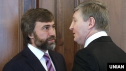 Вадим Новинський і Рінат Ахметов