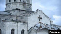 Церковь Сурб Аменапркич Газанчецоц в Шуши 