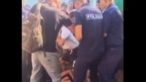 Алматыдағы балалар үйін Қонаев қаласына күштеп көшіріп жатқаны туралы әлеуметтік желіде тараған видеодан скриншот. 21 шілде, 2025 жыл.
