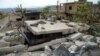 Syria -- A handout picture released by the Syrian Arab News Agency (SANA) on May 5, 2013, allegedly shows, "the damage caused by an Israeli strike", 05May2013