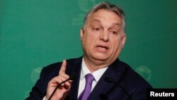 Hungarian Prime Minister Viktor Orban (file photo)