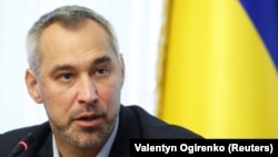 Ukrainian Prosecutor-General Ruslan Ryaboshapka (file photo)