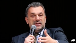 Elmedin Konaković u obraćanju na proljetnom zasjedanju Parlamentarne skupštine NATO-a u Daytonu, Ohio, SAD, 23. maja 2025.