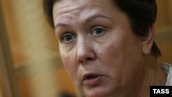 Наталья Шарина в суде 
