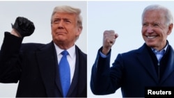جو بایډن او ډونالډ ټرمپ