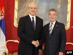 Predsednici Boris Tadić i Hajnc Fišer