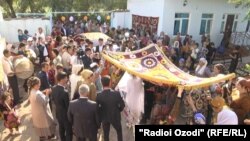 Свадьба в Таджикистане