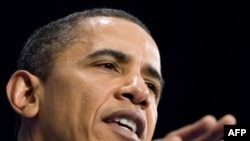 U.S. President Barack Obama speaks to graduating students at Moscow's New Economic School.