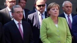 Merkel Visits Genocide Memorial In Armenia