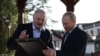 Президент Білорусі Олександр Лукашенко та президент Росії Володимир Путін, Мінськ, Білорусь, 2019 рік