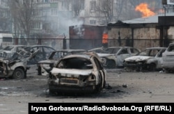 Внаслідок обстрілу у січні 2015 року мікрорайону «Східний» у Маріуполі загинули понад 30 людей