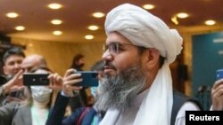 شهاب الدین دلاور رئیس کمیسیون تماس طالبان با شخصیت های با نفوذ افغانستان
