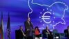Румен Радев говори по време на конференция за еврото през 2023 г.