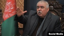 جنرال دوستم معاون اول رئیس جمهور غنی