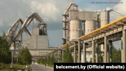 Беларускі цэмэнтны завод у Касьцюковічах. Архіўнае фота