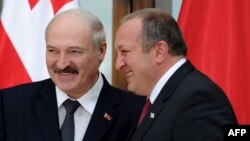 Лидеры двух государств на встрече в Тбилиси