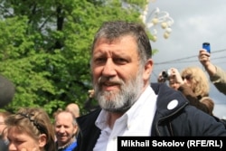Russian journalist and literary activist Sergei Parkhomenko (file photo)