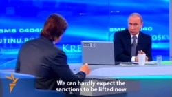 Putin Says Sanctions On Russia Nothing To Do With Ukraine