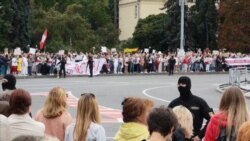 Thousands Of Women March In Minsk Against Lukashenka