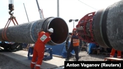 Під час будівництва газопроводу «Північний потік-2», 5 липня 2019 року