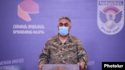 Представитель Минобороны Армении Арцрун Ованнисян (архив)