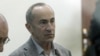 Armenia -- Former President Robert Kocharian attends a court hearing in Yerevan, March 3, 2021.