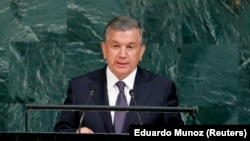 Uzbek President Shavkat Mirziyoev (file photo)