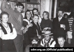 Святкування Різдва в домі Садовських, 1 січня 1972 року, Львів