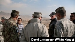U.S. President Joe Biden in Afghanistan. (file photo)