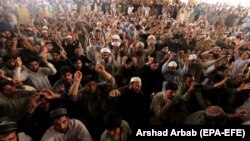 د تحریک لبیک پاکستان مظاهره 