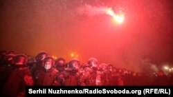 На акції «Свободу Стерненку» під Офісом президента у Києві, 23 лютого 2021 року