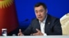 Премьер-министр, исполняющий обязанности президента Садыр Жапаров.