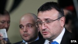 Interior Minister Mladen Marinov (file photo)